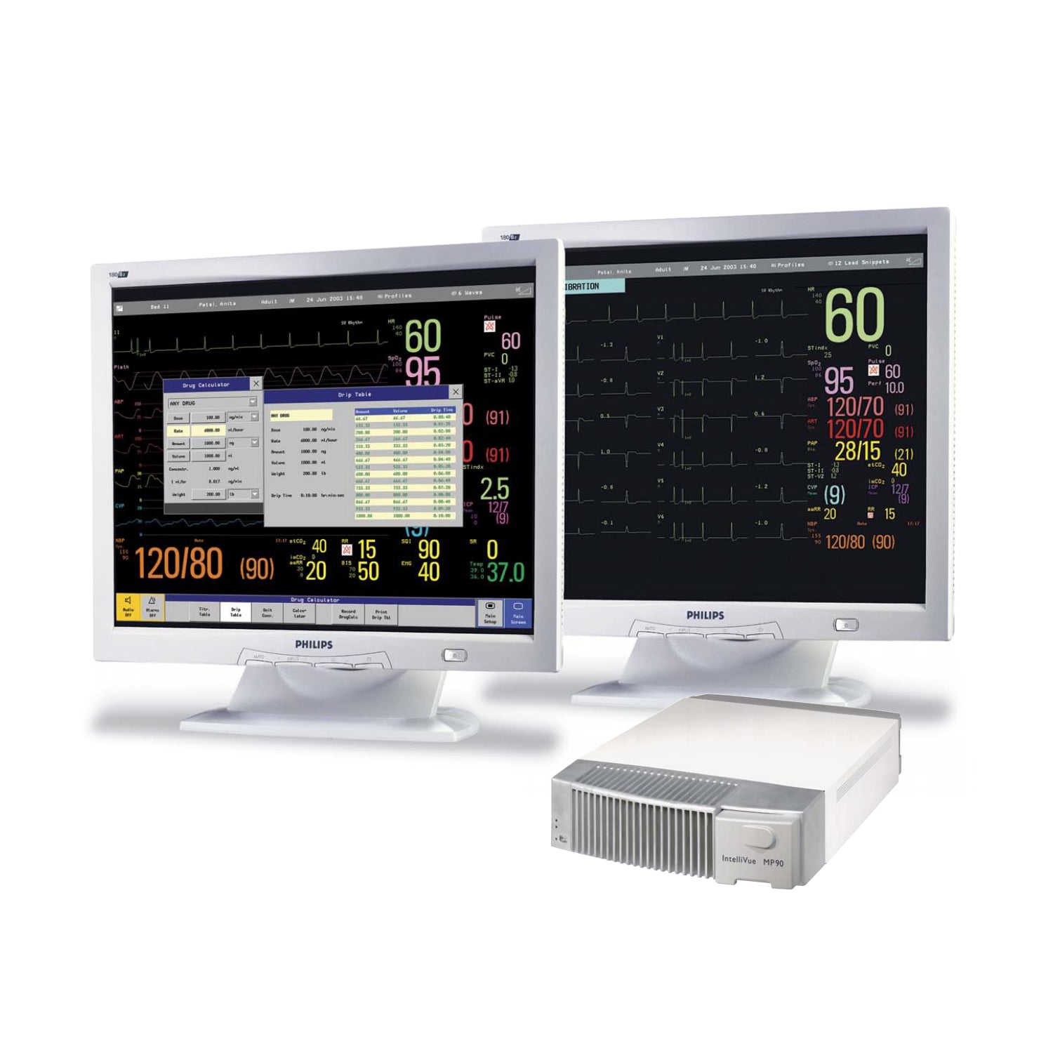 Philips Intellivue MP90 Patient Monitor